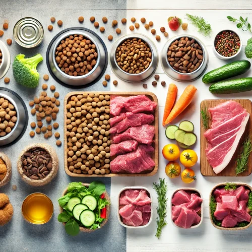 Alimentos Naturales vs. Comida Comercial para Mascotas: ¿Cuál es Mejor?