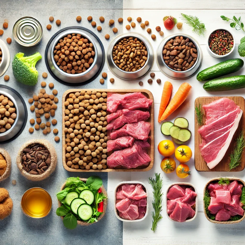 Alimentos Naturales vs. Comida Comercial para Mascotas: ¿Cuál es Mejor?