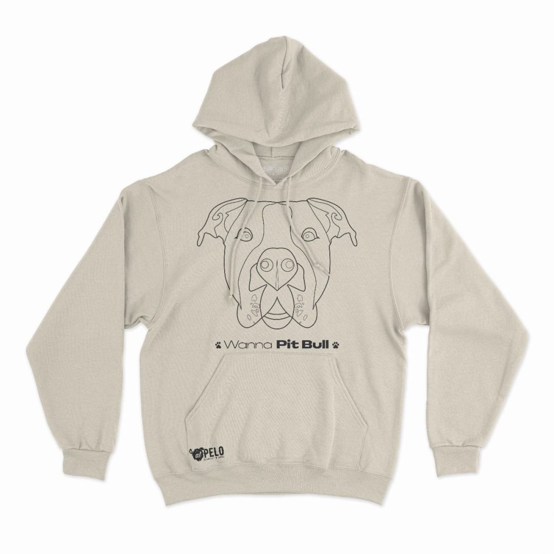 Hoodie “Wanna Pitbull”